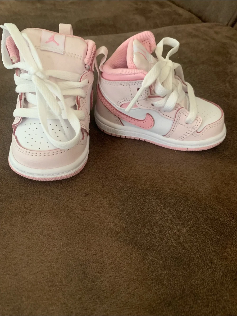 Nike Air Jordan Toddler light pink/white Brand New no Tags Size 3c